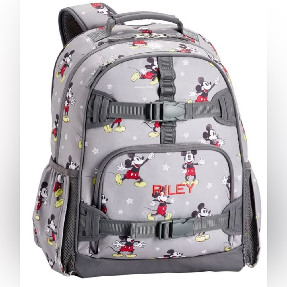 Pottery Barn Kids- Disney Mickey Mouse Kids Backpack & Lunchbox